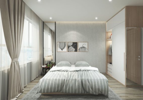 Thiết kế nội thất chung cư 3 phòng ngủ với 100m2.